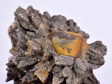 5cms RED LIMONITE MARCASITE QUARTZ GOETHITE CRYSTALS PERU MINERAL SPECIMEN QB70