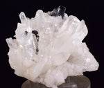 12cms HUBNERITE QUARTZ CRYSTALS MINERAL SPECIMEN COLLECTOR PERU MB57
