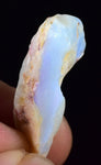 21cts FIRE OPAL AUSTRALIA PRECIOUS BLUE FIRE OPAL COBBER JEWELRY OB104