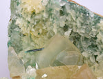10cms ATACAMITE SELENITE CALCITE CRYSTAL LILY MINE 2000 DISCOVERY PERU TB82