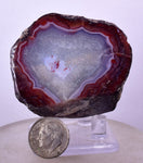 5.2cms GEM AGATE POLISHED NATURAL PERU MULTI COLOR GEMSTONE JEWELRY AB119