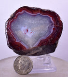 5.2cms GEM AGATE POLISHED NATURAL PERU MULTI COLOR GEMSTONE JEWELRY AB119