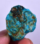 47carats GEM SILICA CHRYSOCOLLA CHALCEDONY PERU HIGH YIELD NEW FIND ROUGH SB160