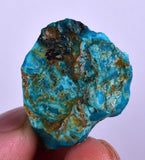 47carats GEM SILICA CHRYSOCOLLA CHALCEDONY PERU HIGH YIELD NEW FIND ROUGH SB160