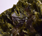 6cms EPIDOTE AXINITE QUARTZ CRYSTALS PERU AESTHETIC COLLECTOR AB245