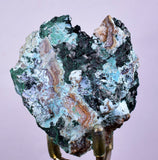 5.6cms ATACAMITE DRUZY MALCHITE CHRYSOCOLLA LILY MINE PERU MINERAL AB88