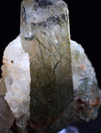 5.8cms PREHNITE QUARTZ EPIDOTE CRYSTALS PERU SHINY MINERAL SPECIMEN UB243