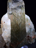 5.8cms PREHNITE QUARTZ EPIDOTE CRYSTALS PERU SHINY MINERAL SPECIMEN UB243
