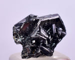 1.3cm PEARCEITE POLYBASITE PYRITE  CRYSTAL SILVER  MINERAL SPECIMEN PERU HB226