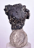 2.5cms PYRITE PYRRHOTITE PERU SHINY CRYSTALS SAMPLE MINERAL SPECIMEN MB79