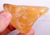 360 grams GEM GOLDEN OPAL PERU TRANSLUCENT SCENIC MINERAL SPECIMEN OB113