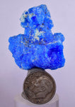 3.6cms ALUNOGEN CHALCANTHITE ROMERITE PERU NATURAL BOTRYOIDAL CRYSTALS FB53