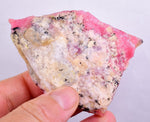385carats GEM DEEP RED PINK OPAL PERU ROUGH COLOR TRANSLUCENT MINERAL PB93