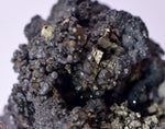 3.2cms NATIVE SILVER WIRES PERU ACANTHITE PYRITE UCHUCCHACUA MINE HB248