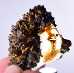 5cms RED LIMONITE MARCASITE QUARTZ GOETHITE CRYSTALS PERU MINERAL SPECIMEN QB67