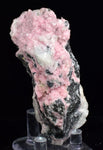 7.5cms RHODOCHROSITE QUARTZ CALCITE CRYSTALS JORDANITE (?) GALENA PERU RB510