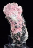 7.5cms RHODOCHROSITE QUARTZ CALCITE CRYSTALS JORDANITE (?) GALENA PERU RB510
