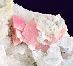 7cms RHODOCHROSITE GRIZZLY BEAR MINE COLORADO U S A RHOMBOHEDRAL CRYSTALS RB651