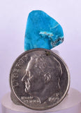 5.5cts GEM SILICA CHRYSOCOLLA CHALCEDONY POLISHED PERU NEW FIND BB336