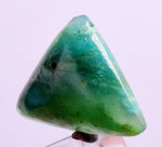 9.5ct GEM BLUE OPAL SCENIC CABOCHON PERU SEASCAPE PENDANT JEWELRY BB125