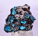4.1cms CHRYSOCOLLA GRAPE BOTRYOIDAL PREMIUM PERU SPHERES CRYSTALS CLUSTER CB59