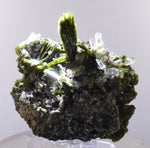6.3cms PREMIUM EPIDOTE AXINITE QUARTZ CRYSTALS PERU AESTHETIC COLLECTOR CBZ164