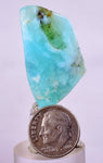 19.5ct GEM BLUE OPAL SCENIC POLISHED PERU SEASCAPE PENDANT JEWELRY BB178