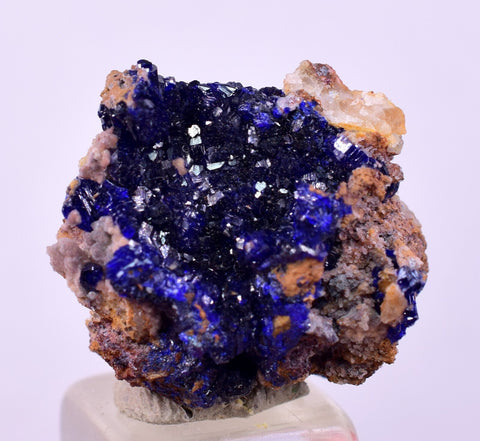 1.8cms GEM AZURITE CRYSTALS MEXICO ROYAL BLUE COLOR SHINY UB267