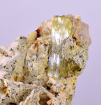 6.7cms YELLOW APATITE CRYSTALS IMILCHIL MOROCCO MINERAL SPECIMEN AB238