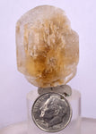 4.2 cms DESERT ROSE SELENITE CRYSTAL PERU GOLDEN SUISEKI TRANSLUCENT TB96