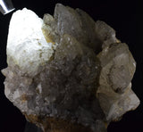 14cms CALCITE WITH QUARTZ CRYSTALS PERU SHINY MINERAL SPECIMEN GB26