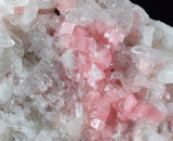 5.1cms RHODOCHROSITE RHOMBOHEDRAL QUARTZ PERU PREMIUM CRYSTALS PASTO BUENO RB121