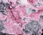 11.3cms RHODOCHROSITE ROSETTE PERU PINK CRYSTALS HUANZALA MINE MINERAL RB470