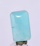 1ct GEM BLUE OPAL SCENIC CABOCHON PERU SEASCAPE PENDANT JEWELRY BB301