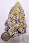 7.4cms COQUIMBITE ALUNOGEN CRYSTAL ROMERITE COPIATITE MINERAL SPECIMEN UB142