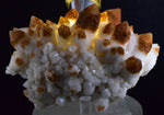 11cms STALACTITE QUARTZ HEMATOID GOETHITE LIMONITE PERU MINERAL SPECIMEN QB83