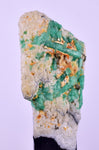5.9cm EMERALD CRYSTAL PYRITE SLATE CALCITE QUARTZ COLOMBIA MINERAL SPECIMEN EB83
