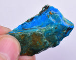 10 Grams GEM BLUE OPAL PERU ROUGH SCENIC SEASCAPE MINERAL SPECIMEN OB132