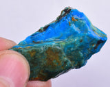 10 Grams GEM BLUE OPAL PERU ROUGH SCENIC SEASCAPE MINERAL SPECIMEN OB132