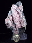 9cms RHODOCHROSITE ROSETTE PERU PINK CRYSTALS HUANZALA MINE MINERAL RB533