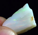 8.5cts FIRE OPAL AUSTRALIA PRECIOUS BLUE FIRE OPAL COBBER JEWELRY OB67