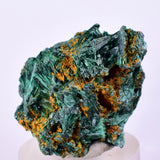 3cms MALACHITE CRYSTALS CONGO MINDINGI MINE SUPER SHINY MINERAL SPECIMEN UB93