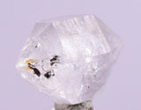 1.5cms HERKIMER DIAMOND ANTHRAXOLITE CRYSTALS MINERAL SPECIMEN PERU QB22