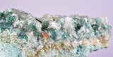 10.3cms ATACAMITE CALCITE DRUZY CHRYSOCOLLA MALACHITE LILY MINE PERU AB249
