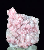 3.4cms RHODOCHROSITE QUARTZ PERU PINK CRYSTALS MINERAL RB206