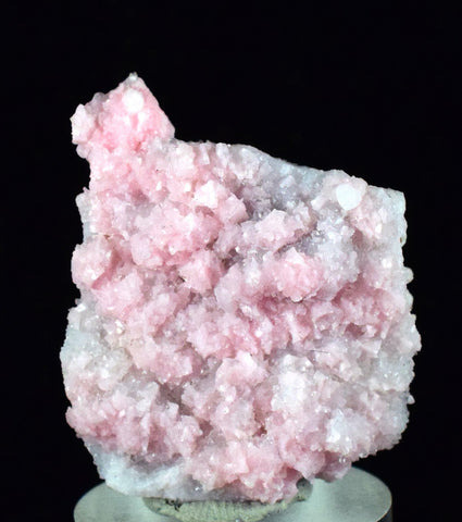 3.4cms RHODOCHROSITE QUARTZ PERU PINK CRYSTALS MINERAL RB206