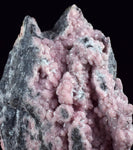 5.6cms RHODOCHROSITE ROSETTE PYRITE CRYSTALS PERU MINERAL SPECIMEN RB575