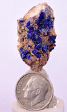3.4cms GEM AZURITE CRYSTALS MEXICO ROYAL BLUE COLOR SHINY UB263