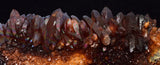 26cms STALACTITE QUARTZ IRIDESCENT GOETHITE LIMONITE PERU MINERAL SPECIMEN QB71