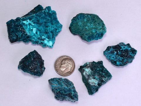 51grs BLUE MALACHITE CHRYSOCOLLA SCULPTURE SCENIC PERU ROUGH DECORATION UB182